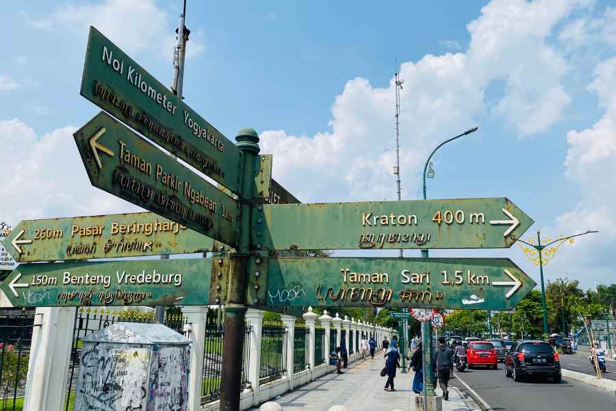 Malioboro Street in Yogyakarta<br />
