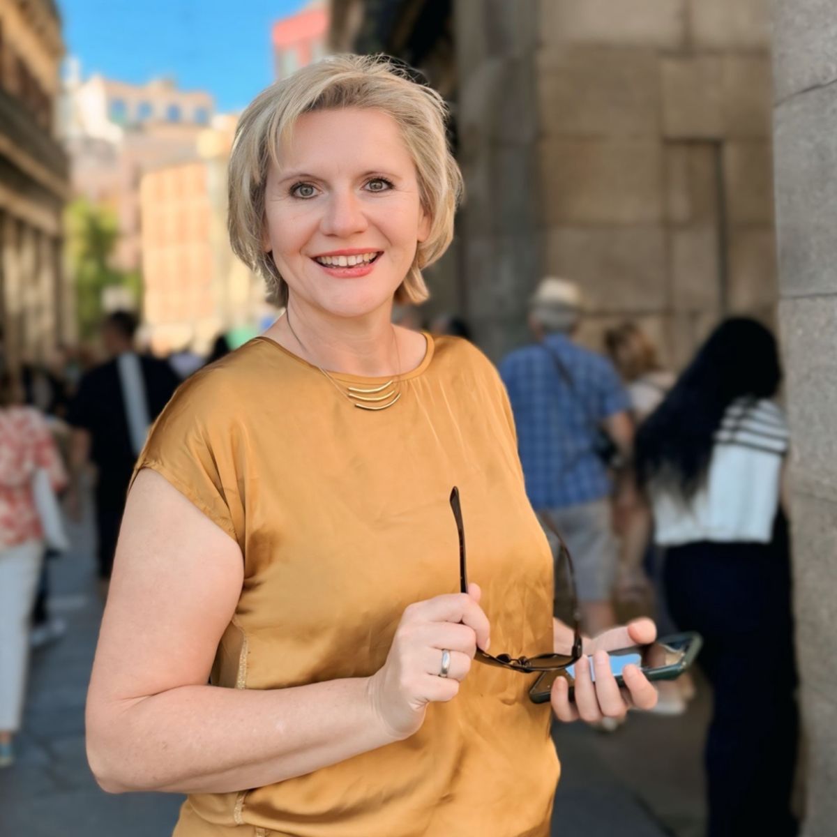 Ulrike Lang in Madrid
